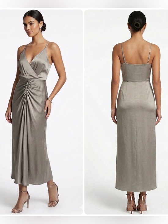 Jonathan Simkhai Dresses & Skirts - $448 Jonathan Simkhai Eucalyptus Green Silk Midi Dress Sz 6 Designer Chic Luxe
